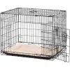 PawHut Cage Caisse De Transport Pliante Pour Chien En Métal Noir 106 X 71 X 76 Cm Matelas Fourni - Noir 10 PawHut Cage Caisse De Transport Pliante Pour Chien En Métal Noir 106 X 71 X 76 Cm Matelas Fourni - Noir -PawHut Soldes Boutique 1933135 1