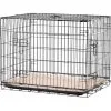 PawHut Cage De Transport Pliante Pour Chien Poignée, Plateau Amovible, Coussin Fourni 76 X 53 X 57 Cm Noir - Noir -PawHut Soldes Boutique 2320371 1