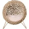 PawHut Panier Chat Lit Chat Cosy Grand Confort Dim. Ø 52 X 58H Cm Coussin Moelleux Inclus Résine Tressée Imitation Rotin Beige - Beige 10 PawHut Panier Chat Lit Chat Cosy Grand Confort Dim. Ø 52 X 58H Cm Coussin Moelleux Inclus Résine Tressée Imitation Rotin Beige - Beige -PawHut Soldes Boutique 25007967 1