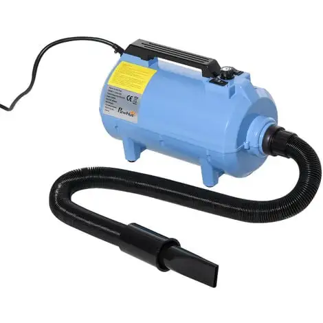 PawHut Séchoir Sèche-poils Toilettage Pour Chien Chat Animaux 2200 W - Température Vitesse Réglable - 3 Embouts - Bleu 1 PawHut Séchoir Sèche-poils Toilettage Pour Chien Chat Animaux 2200 W - Température Vitesse Réglable - 3 Embouts - Bleu