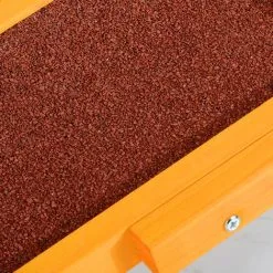 PawHut Agility Sport Pour Chien Bascule - Bascule Pour Chien - équipement Entrainement Chien - Bois Sapin Pré-huilé Feutre Bitumé Antidérapant Brique Vert - Vert -PawHut Soldes Boutique 32693393 5