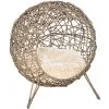 PawHut Panier Chat Lit Chat Cosy Grand Confort Dim. Ø 52 X 58H Cm Coussin Moelleux Inclus Résine Tressée Imitation Rotin Grège - Grège 11 PawHut Panier Chat Lit Chat Cosy Grand Confort Dim. Ø 52 X 58H Cm Coussin Moelleux Inclus Résine Tressée Imitation Rotin Grège - Grège -PawHut Soldes Boutique 37948947 1