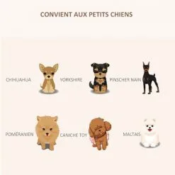 PawHut Canapé Chien Lit Pour Chien Design Contemporain Coquillage Coussin Moelleux Amovible Piètement Bois De Pin Gris -PawHut Soldes Boutique 42169142 5