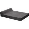 PawHut Panier Chien Lit Pour Animaux Canapé Chien Chat Coussin Amovible Lavable Velours Côtelé Mousse à Mémoire De Forme Gris - Gris