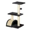 PawHut Arbre à Chat Griffoir Grattoir Design Jeu Boule Suspendue 2 Plateformes Peluche Sisal Naturel Gris - Gris 10 PawHut Arbre à Chat Griffoir Grattoir Design Jeu Boule Suspendue 2 Plateformes Peluche Sisal Naturel Gris - Gris -PawHut Soldes Boutique 52476702 1