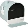 PawHut Maison De Toilette Bac à Litière Pour Chat Avec Porte Battante, Pelle Et Filtre Inclus Dim. 43L X 44l X 47H Cm PP Bleu -PawHut Soldes Boutique 53569989 1