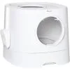 PawHut Maison De Toilette Litière Pour Chat Double Porte Battante Et Supérieure - Pelle Fournie - PE Blanc - Blanc 11 PawHut Maison De Toilette Litière Pour Chat Double Porte Battante Et Supérieure - Pelle Fournie - PE Blanc - Blanc -PawHut Soldes Boutique 54308947 1