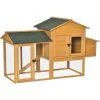 PawHut Poulailler Cottage Cage à Poules Sur Pied Dim. 168L X 75l X 103H Cm Multi-équipement Bois Sapin Pré-huilé 10 PawHut Poulailler Cottage Cage à Poules Sur Pied Dim. 168L X 75l X 103H Cm Multi-équipement Bois Sapin Pré-huilé -PawHut Soldes Boutique 56842172 1