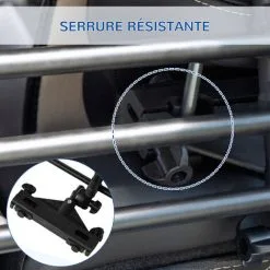 PawHut Barrière Grille De Séparation Universelle Voiture Pour Animaux - Hauteur Et Longueur Réglable - Kit Complet Installation Inclus - Métal ABS Noir - Noir 8 PawHut Barrière Grille De Séparation Universelle Voiture Pour Animaux - Hauteur Et Longueur Réglable - Kit Complet Installation Inclus - Métal ABS Noir - Noir -PawHut Soldes Boutique 67360757 4