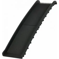 PawHut Rampe De Chargement Pliable Antidérapante Pour Chien - Dim. 155L X 39l X 14H Cm - PP Noir - Noir