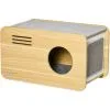 PawHut Maison Pour Chat Design Poste De Radio - Niche Chat Panier Chat - 2 Coussins + Grattoir Sisal Amovibles - MDF Panneaux Aspect Bois Clair - Beige 10 PawHut Maison Pour Chat Design Poste De Radio - Niche Chat Panier Chat - 2 Coussins + Grattoir Sisal Amovibles - MDF Panneaux Aspect Bois Clair - Beige -PawHut Soldes Boutique 72845751 1